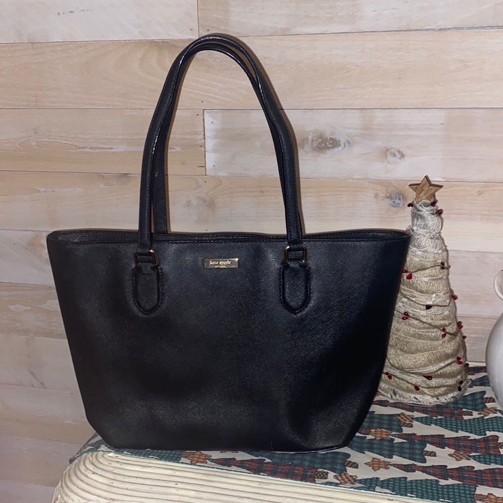 Kate Spade Black Leather Purse